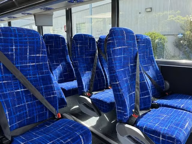 suisun city charter bus interior